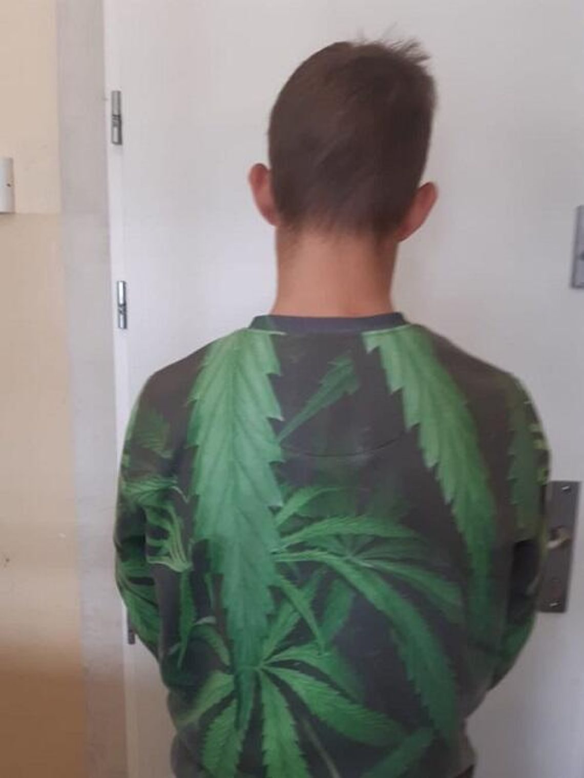 ZDRADZIŁ GO WZÓR NA BLUZIE