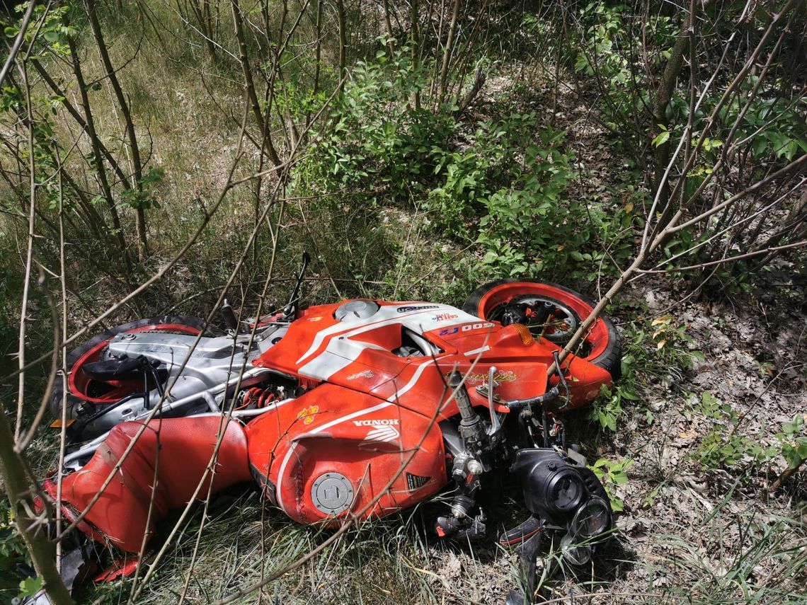 Zginął motocyklista