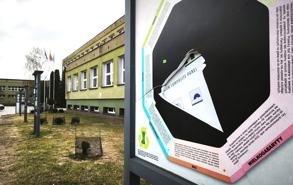 Zniszczyli ścieżkę edukacyjną Zniszczyli ścieżkę edukacyjną