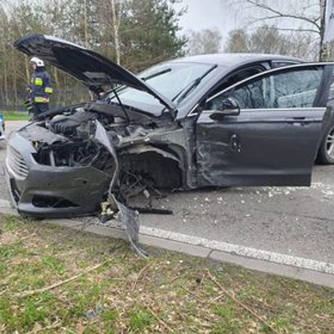 Znów wypadek w Płocochowie