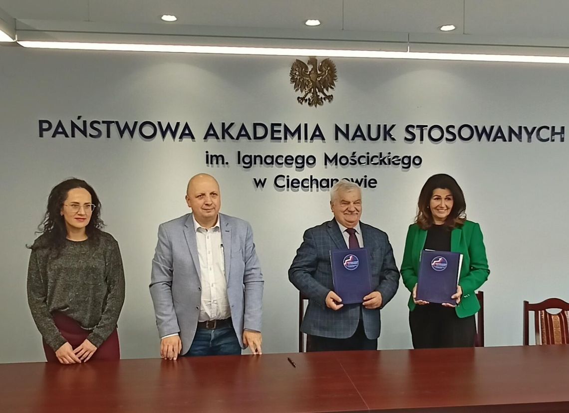 ZSCKR w Golądkowie i PANS w Ciechanowie razem dla edukacji
