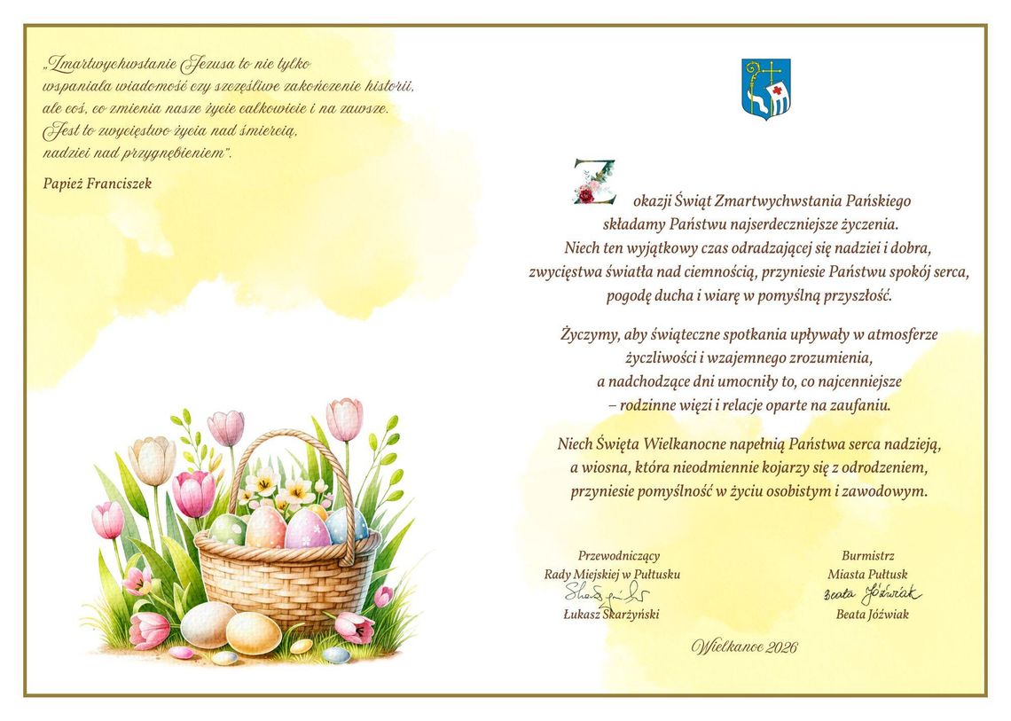 Życzenia Wielkanocne