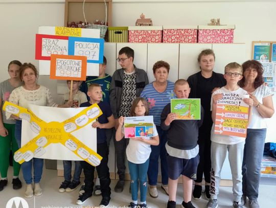 Zajęcia edukacyjne pt. „Bezpieczne wakacje"