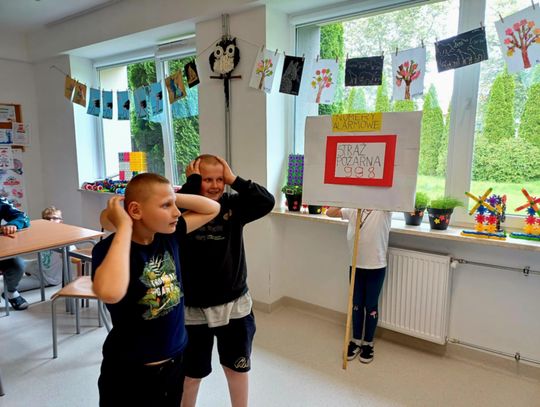 Zajęcia edukacyjne pt. „Bezpieczne wakacje"