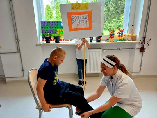 Zajęcia edukacyjne pt. „Bezpieczne wakacje"