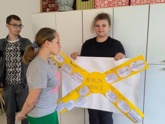 Zajęcia edukacyjne pt. „Bezpieczne wakacje"