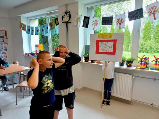 Zajęcia edukacyjne pt. „Bezpieczne wakacje"