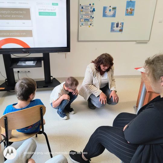 Zajęcia edukacyjne pt. „Bezpieczne wakacje"