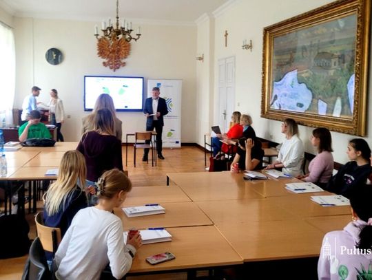 Ruszyły warsztaty w ramach projektu „Miejski plan adaptacji do zmian klimatu dla miasta Pułtusk”.