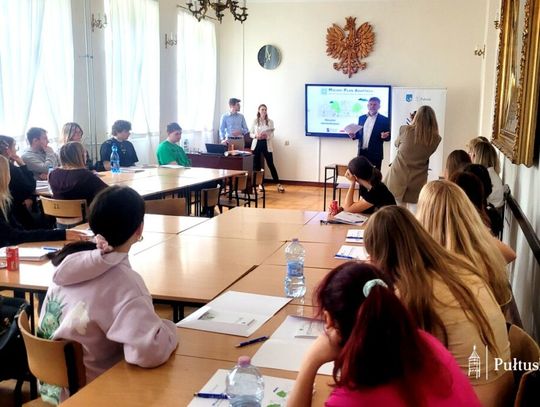 Ruszyły warsztaty w ramach projektu „Miejski plan adaptacji do zmian klimatu dla miasta Pułtusk”.