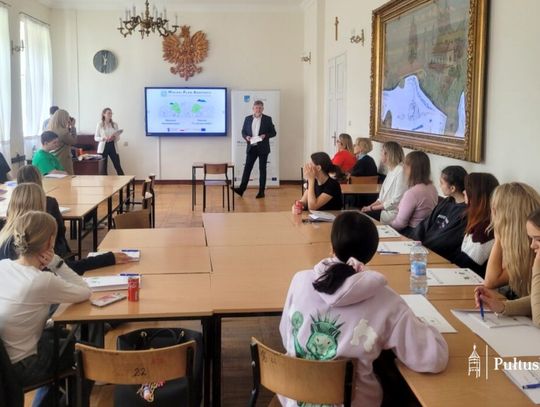Ruszyły warsztaty w ramach projektu „Miejski plan adaptacji do zmian klimatu dla miasta Pułtusk”.