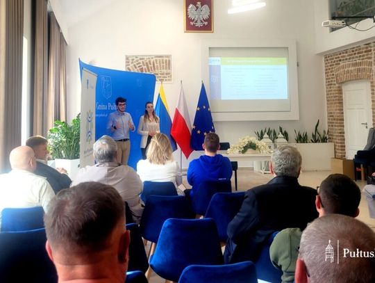 Ruszyły warsztaty w ramach projektu „Miejski plan adaptacji do zmian klimatu dla miasta Pułtusk”.
