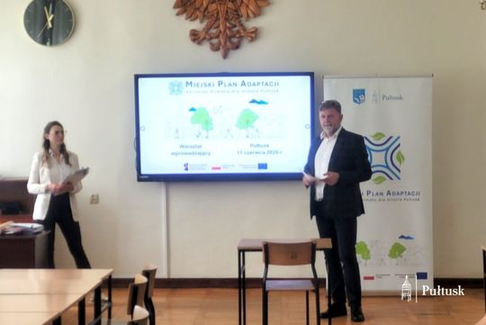 „Miejski plan adaptacji do zmian klimatu dla miasta Pułtusk”