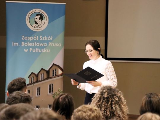 Wręczenie stypendiów Starosty Pułtuskiego
