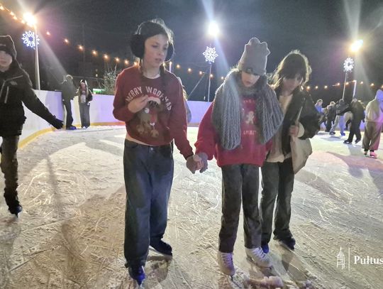 Mikołajowe otwarcie Lodowiska Miejskiego w Pułtusku