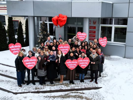 „Słodki piątek za serduszko” – pracownicy Starostwa Powiatowego w Pułtusku zagrali dla WOŚP