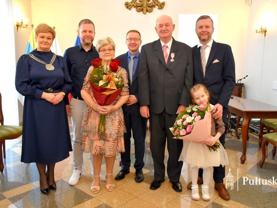 Złote Gody w Urzędzie Miejskim w Pułtusku