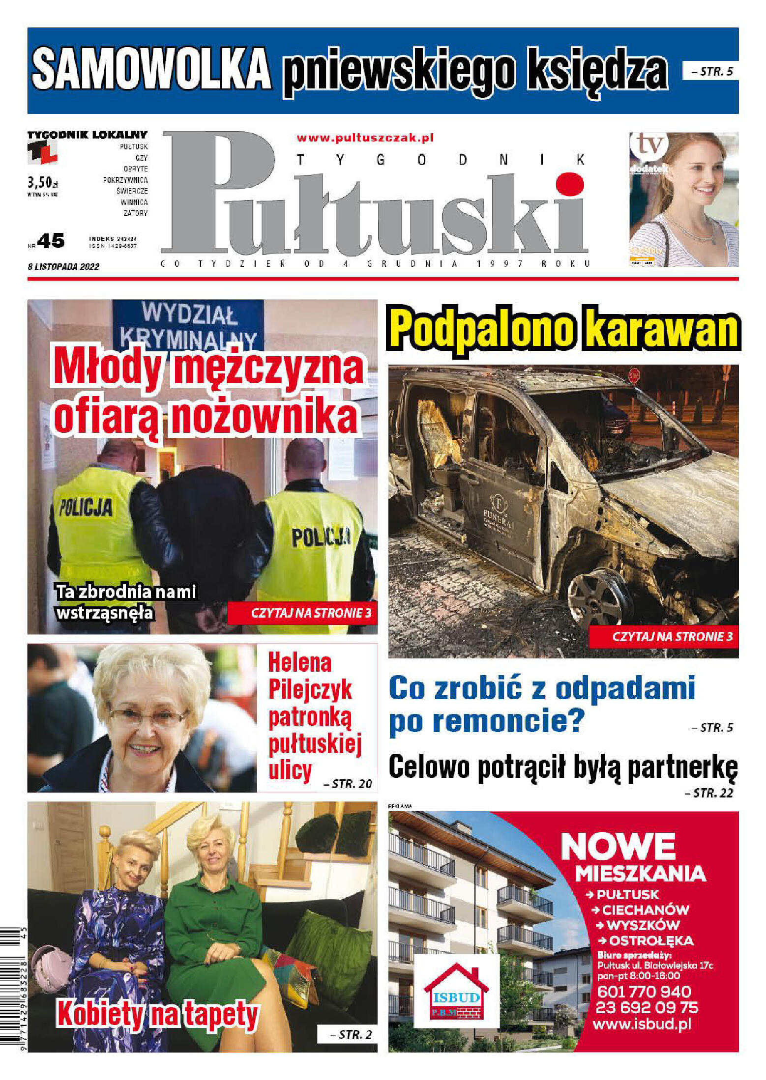 Tygodnik Pułtuski nr 45 - strona 1